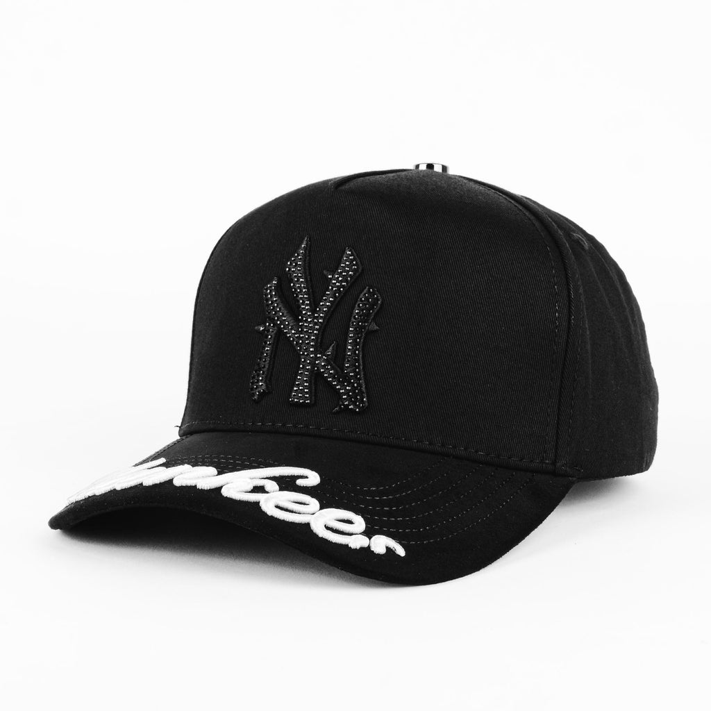 Gorra Wangel Caps NY TRIPLE BLACK | Snapback Visera Semicurva
