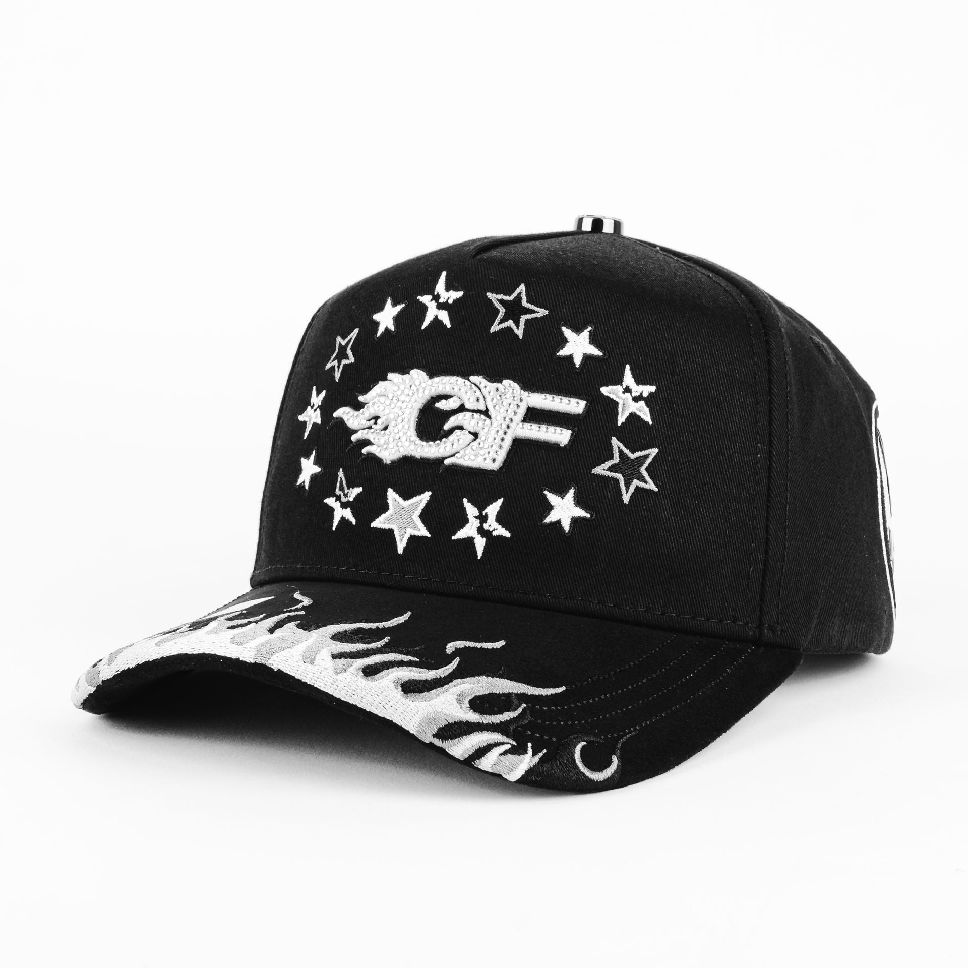 Gorra Caps Fans COLLECTION CF BLACK | Snapback Visera Semicurva