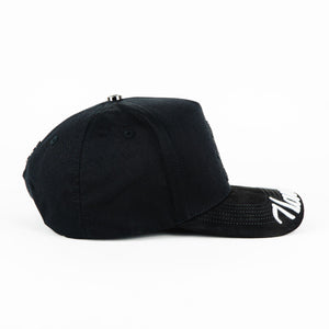 Gorra Wangel Caps NY TRIPLE BLACK | Snapback Visera Semicurva