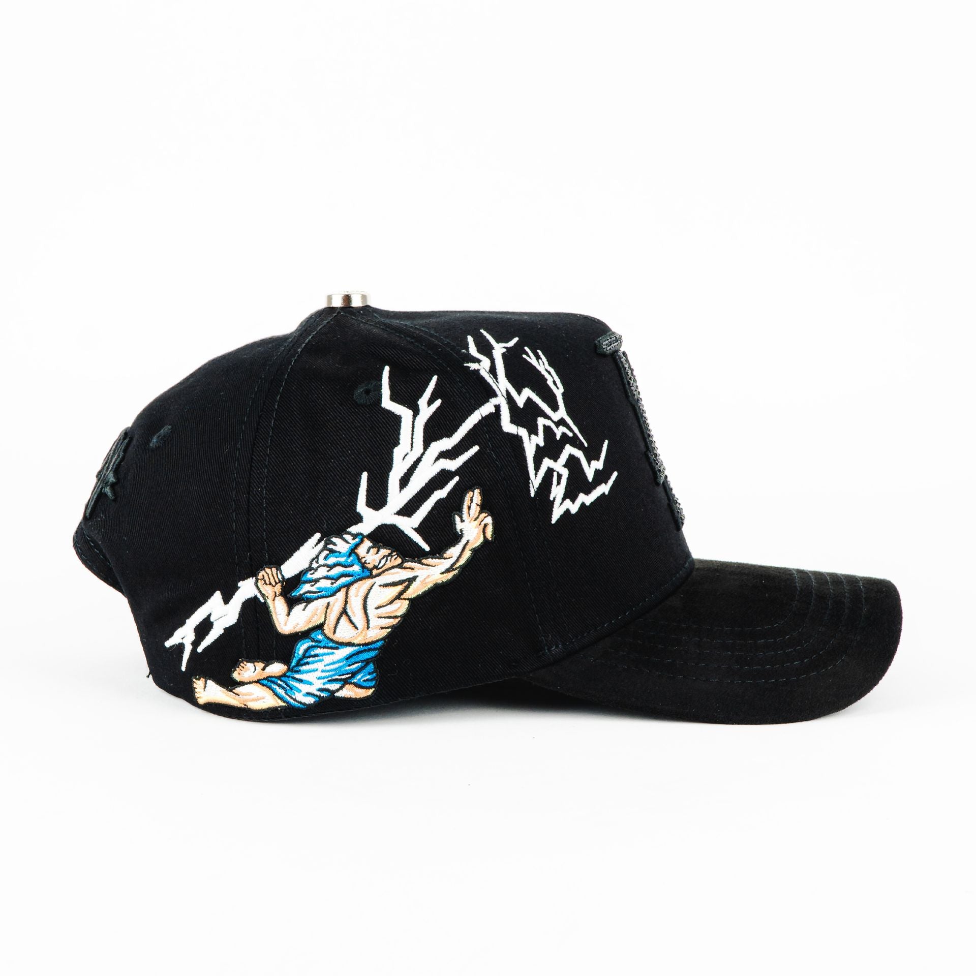 Gorra Don Hats LA DON BLACK| Snapback Visera Semicurva