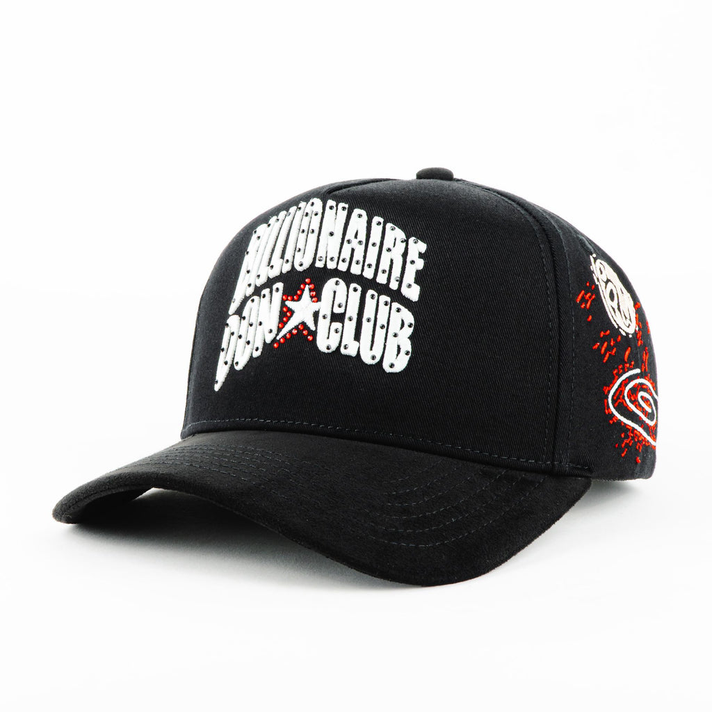 Gorra Don Hats BILLIONAIRE DON CLUB BLACK | Snapback Visera Semicurva