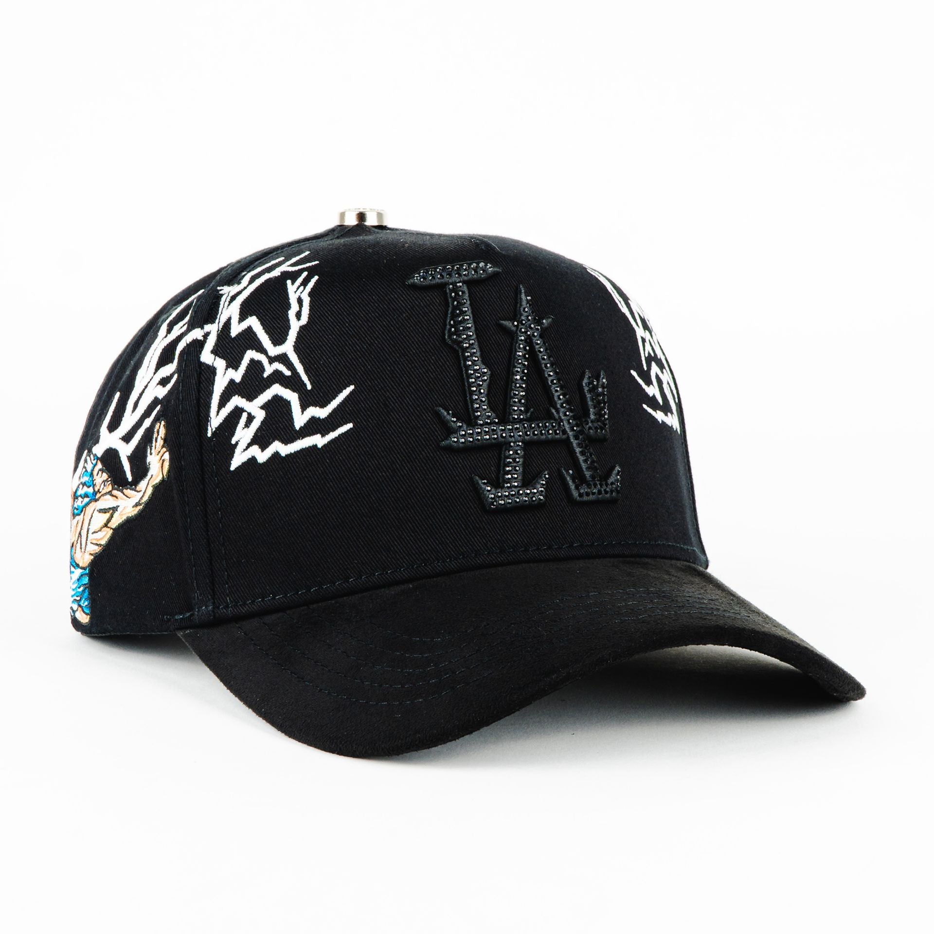 Gorra Don Hats LA DON BLACK| Snapback Visera Semicurva