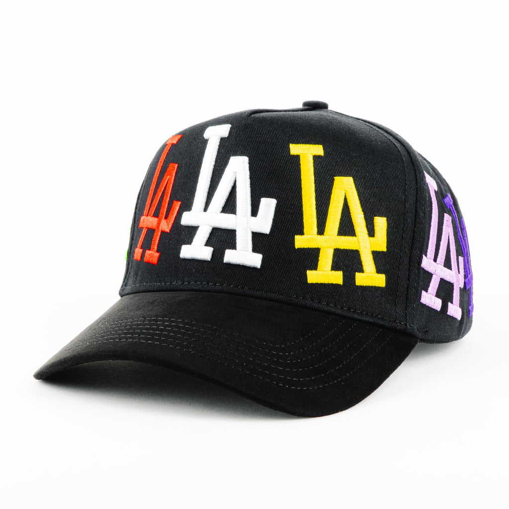 Gorra Hidden Hats LA DISPERSOS BLACK | Snapback Visera Curva