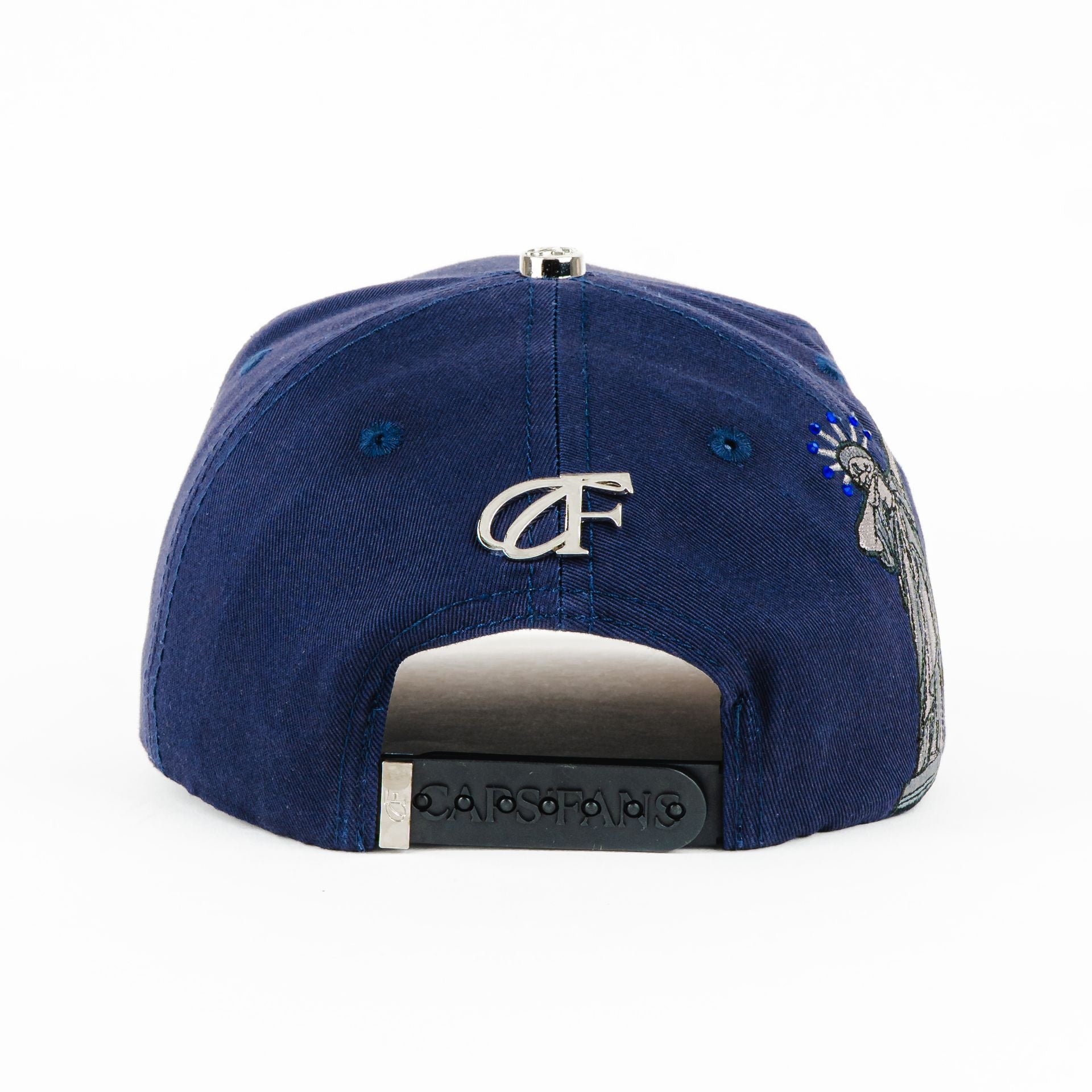Gorra Caps Fans NY CRISTALS BLUE/BEIGE | Snapback Visera Semicurva