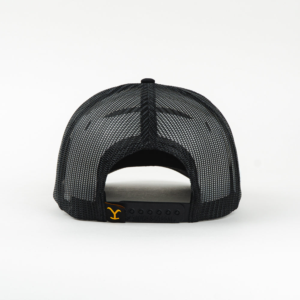 GORRA RANCH & CORRAL [YW11] YELLOWSTONE 11 DUTTON BLACK/YELLOW