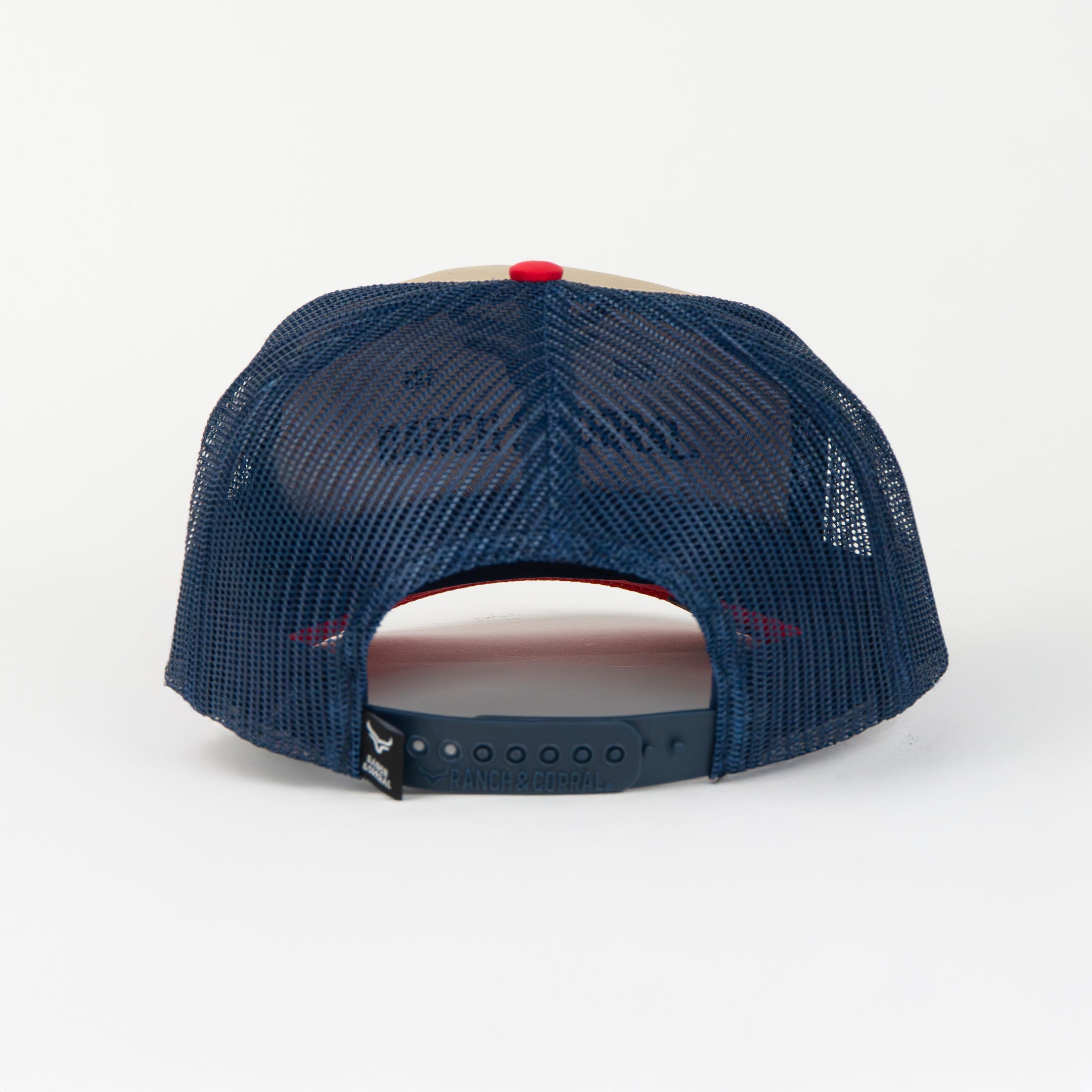 Gorra Ranch & Corral GORRALIFESTYLE BEIGE/RED | Snapback Visera Semicurva