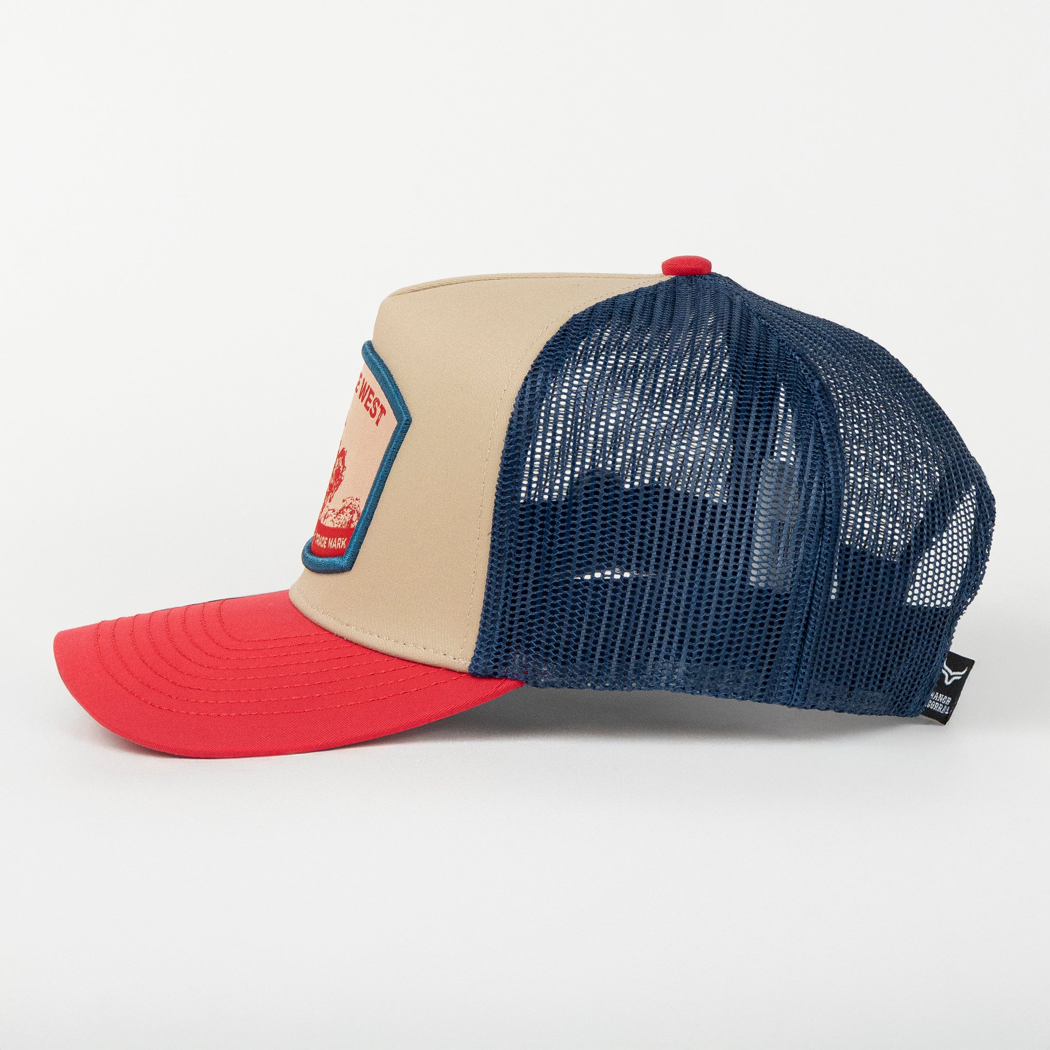 Gorra Ranch & Corral GORRALIFESTYLE BEIGE/RED | Snapback Visera Semicurva