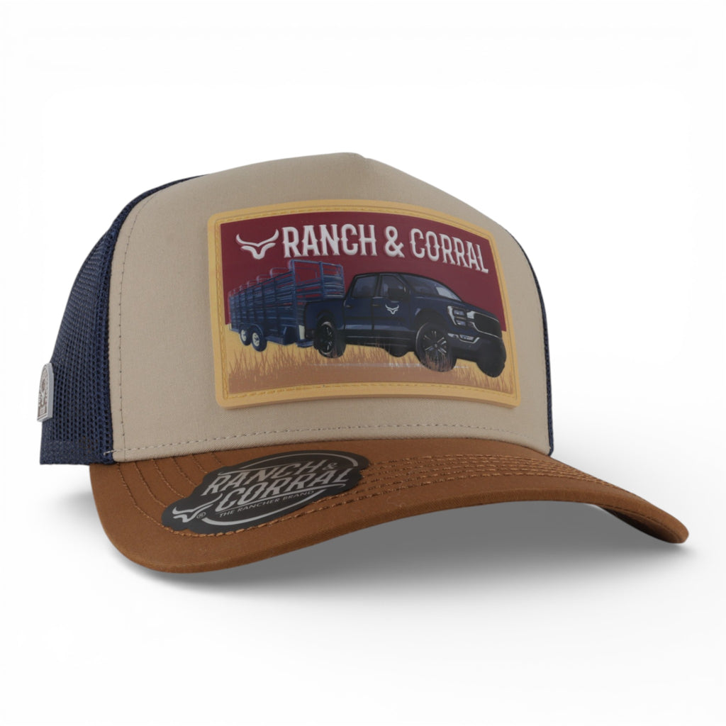 [RCT04] TRUCKER PICKUP BEIGE/BROW