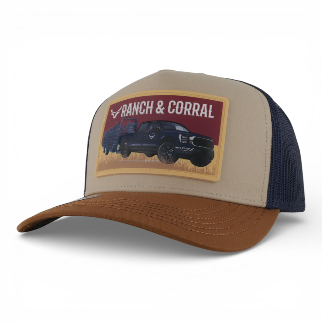 [RCT04] TRUCKER PICKUP BEIGE/BROW