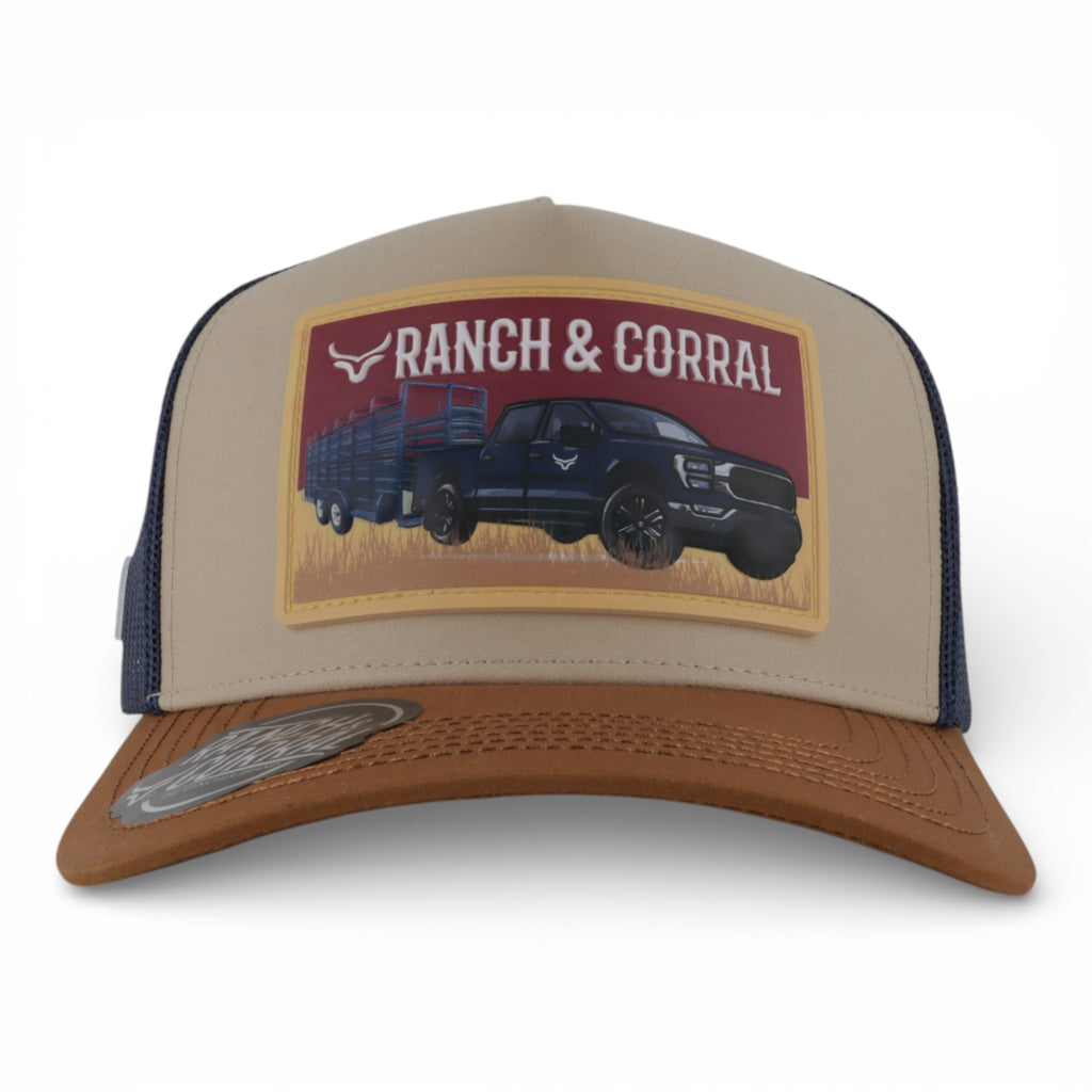 [RCT04] TRUCKER PICKUP BEIGE/BROW