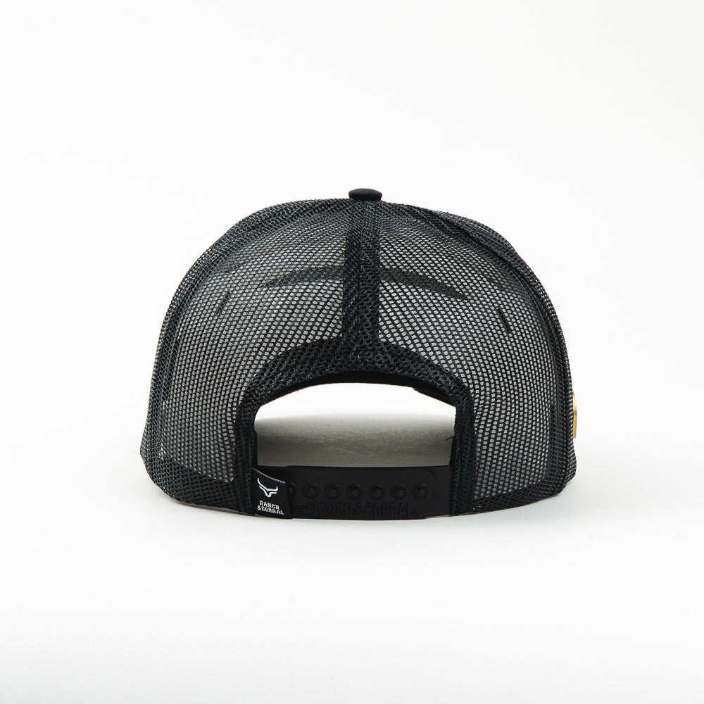 GORRA RANCH & CORRAL [RCCB01] GORRA BASIC 01 BLACK/WHT