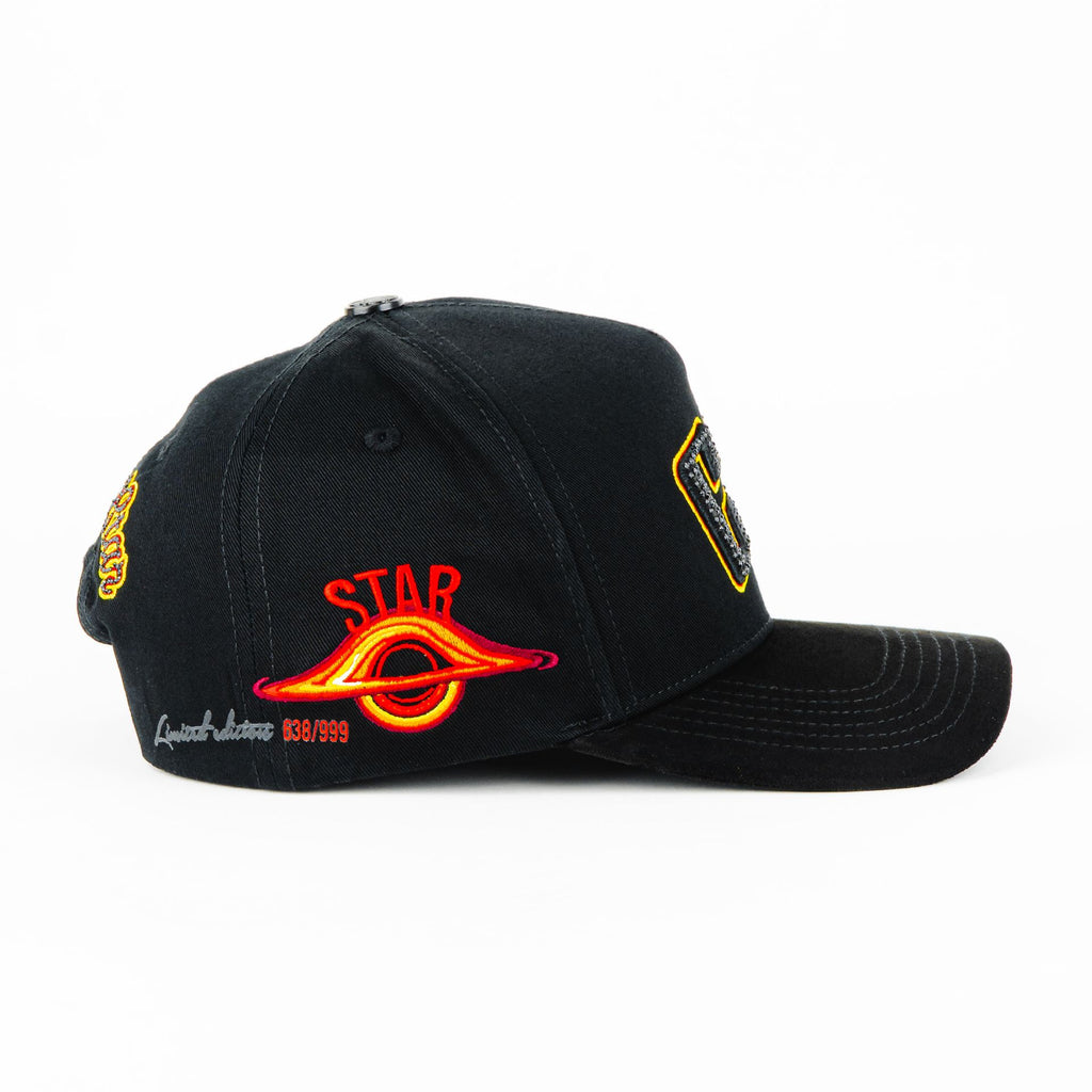 Gorra Cash Only THE STAR IN ORANGE | Snapback Visera Semicurva | FULL SET