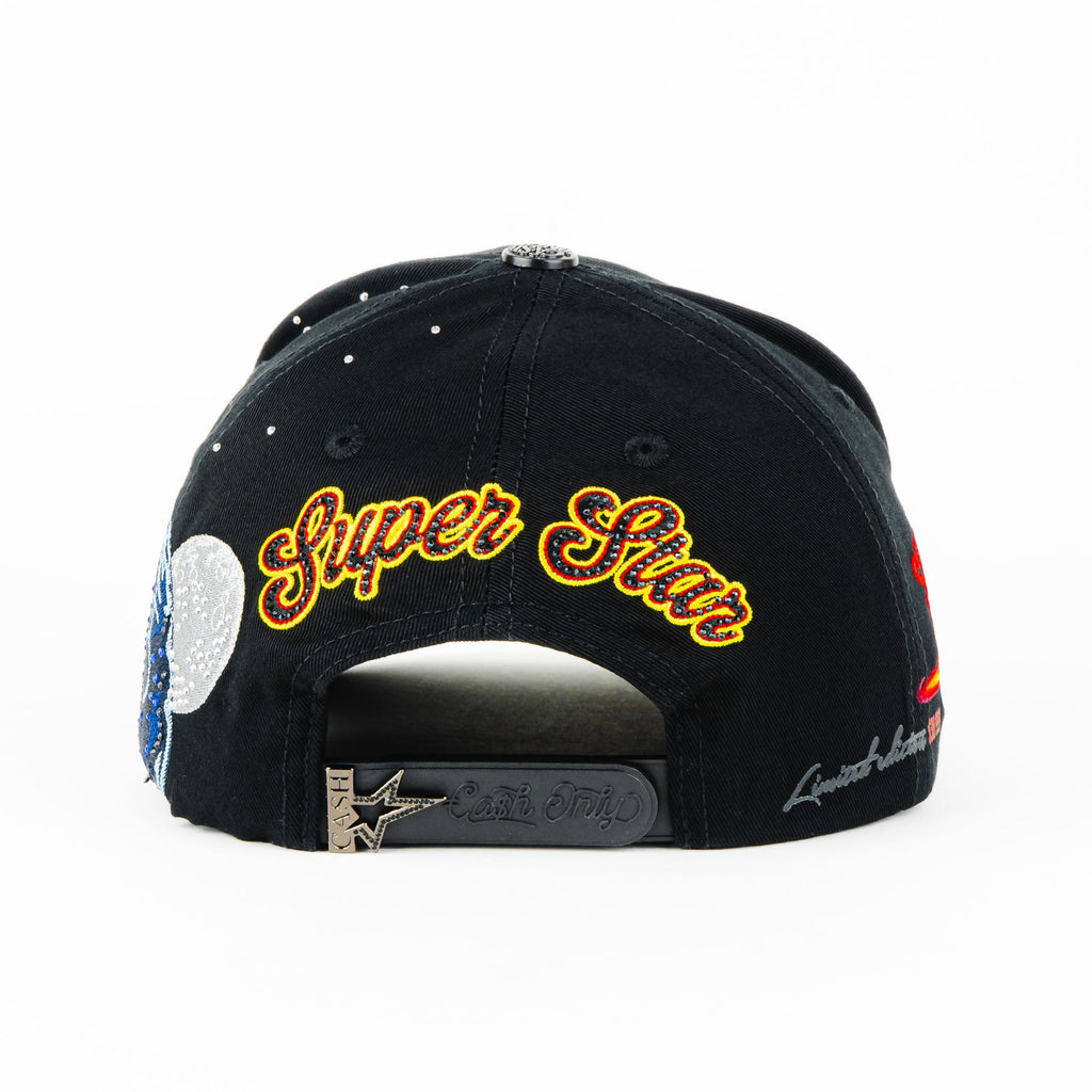 Gorra Cash Only THE STAR IN ORANGE | Snapback Visera Semicurva | FULL SET