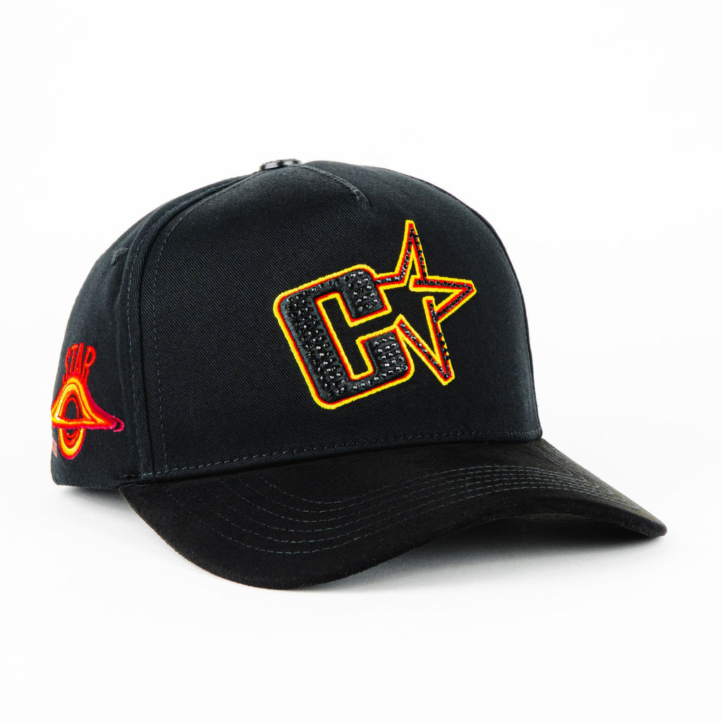 Gorra Cash Only THE STAR IN ORANGE | Snapback Visera Semicurva | FULL SET