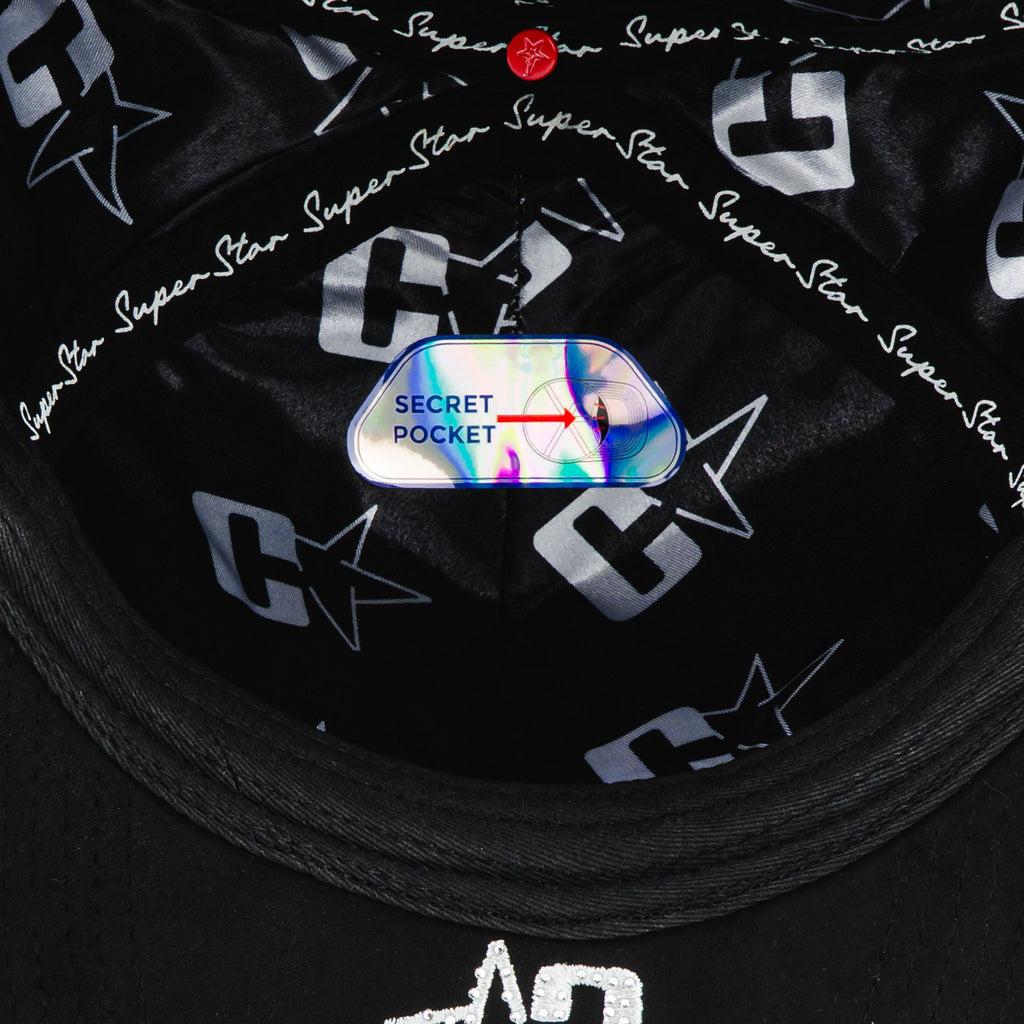 Gorra Cash Only SUPER STAR BLK | Snapback Visera Semicurva | FULL SET