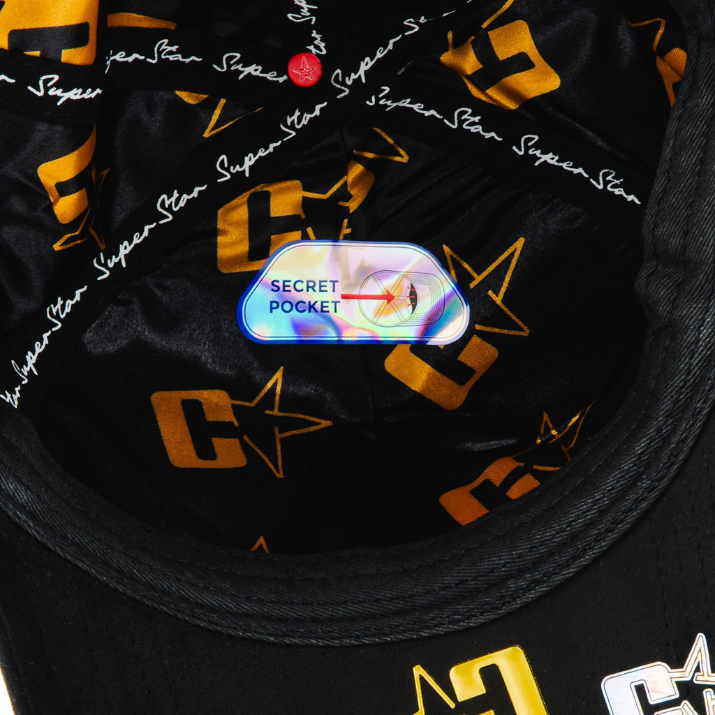 Gorra Cash Only CO BLING STAR BLK | Snapback Visera Semicurva | FULL SET