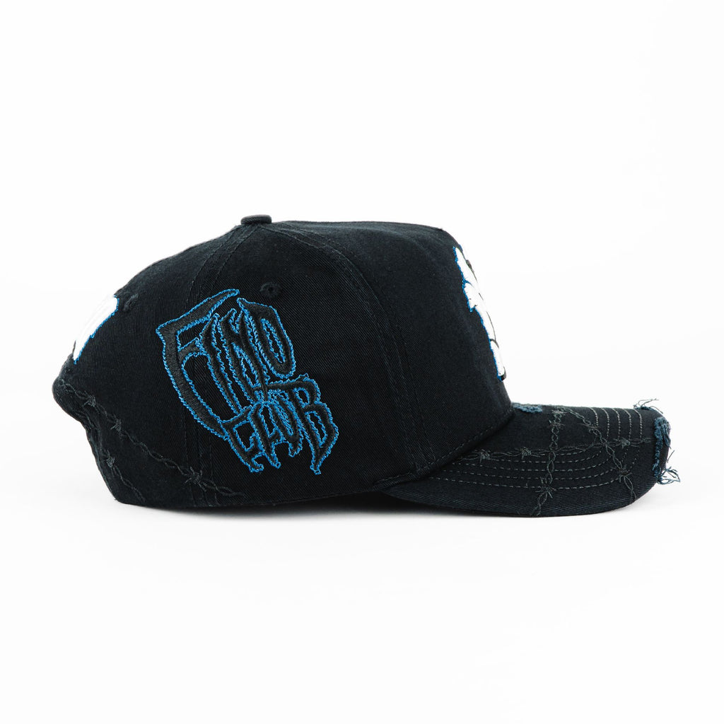Gorra Gallo Fino NY X LA BLACK | Snapback Visera Semicurva