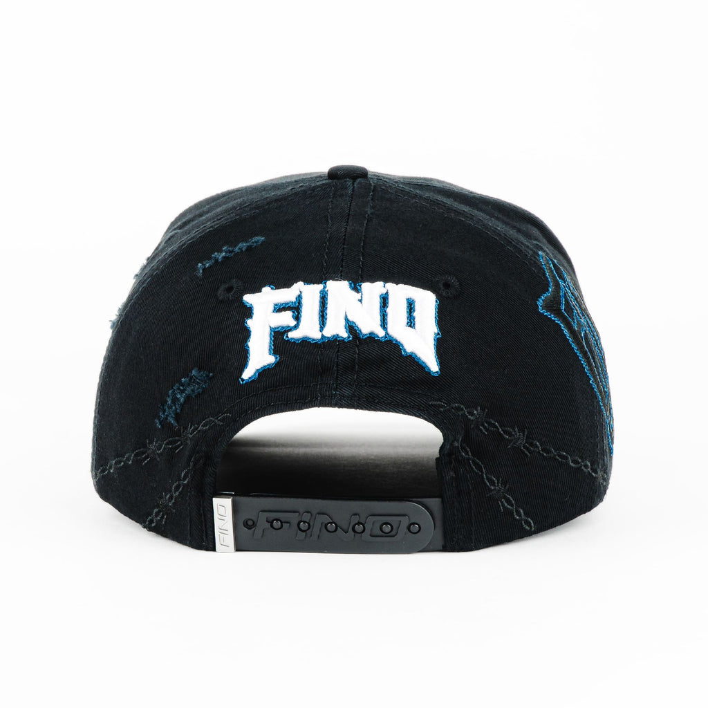Gorra Gallo Fino NY X LA BLACK | Snapback Visera Semicurva