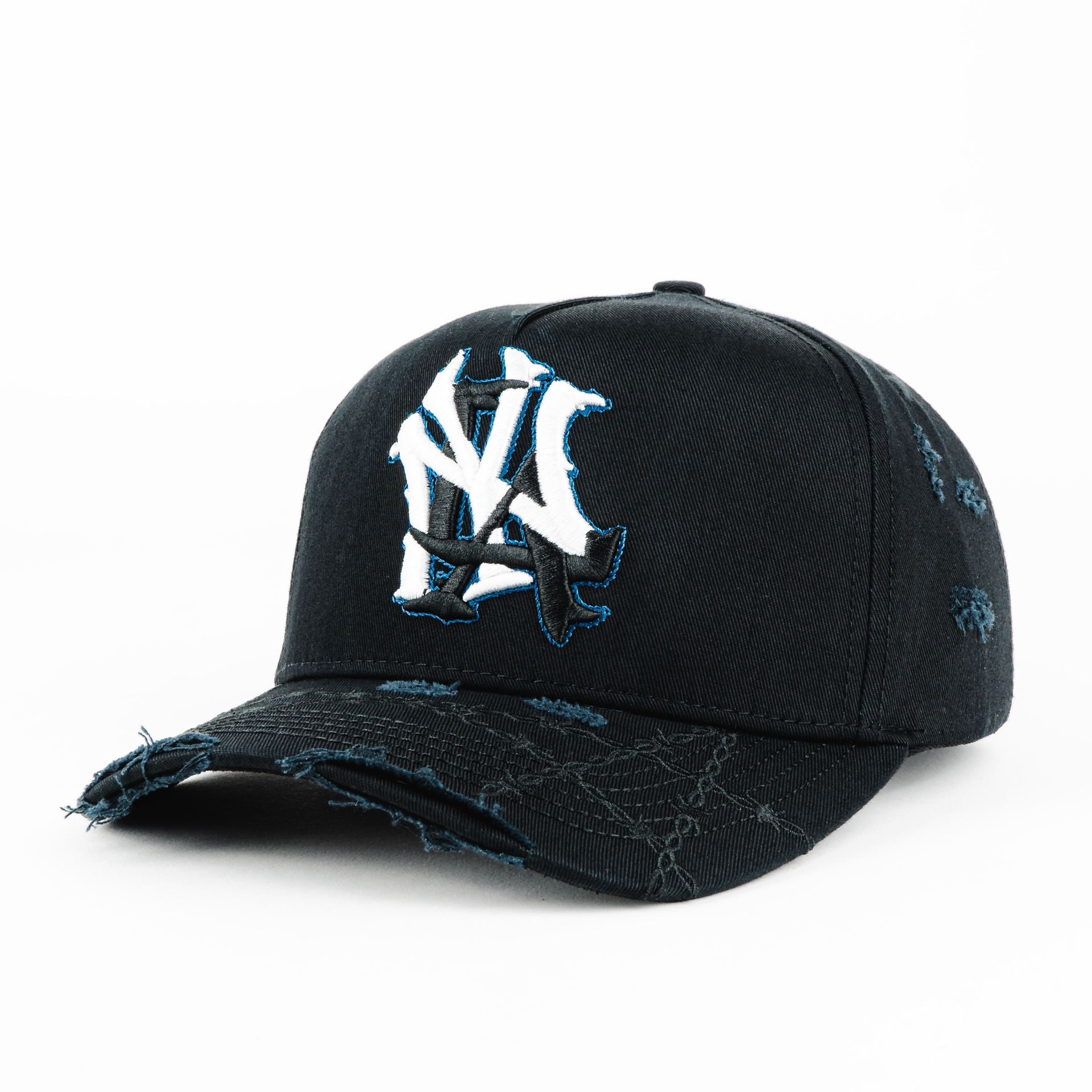 Gorra Gallo Fino NY X LA BLACK | Snapback Visera Semicurva