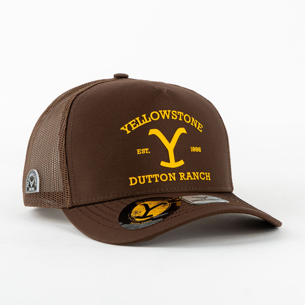 GORRA RANCH & CORRAL [YW21] YELLOWSTONE 21 BROWN/YEL