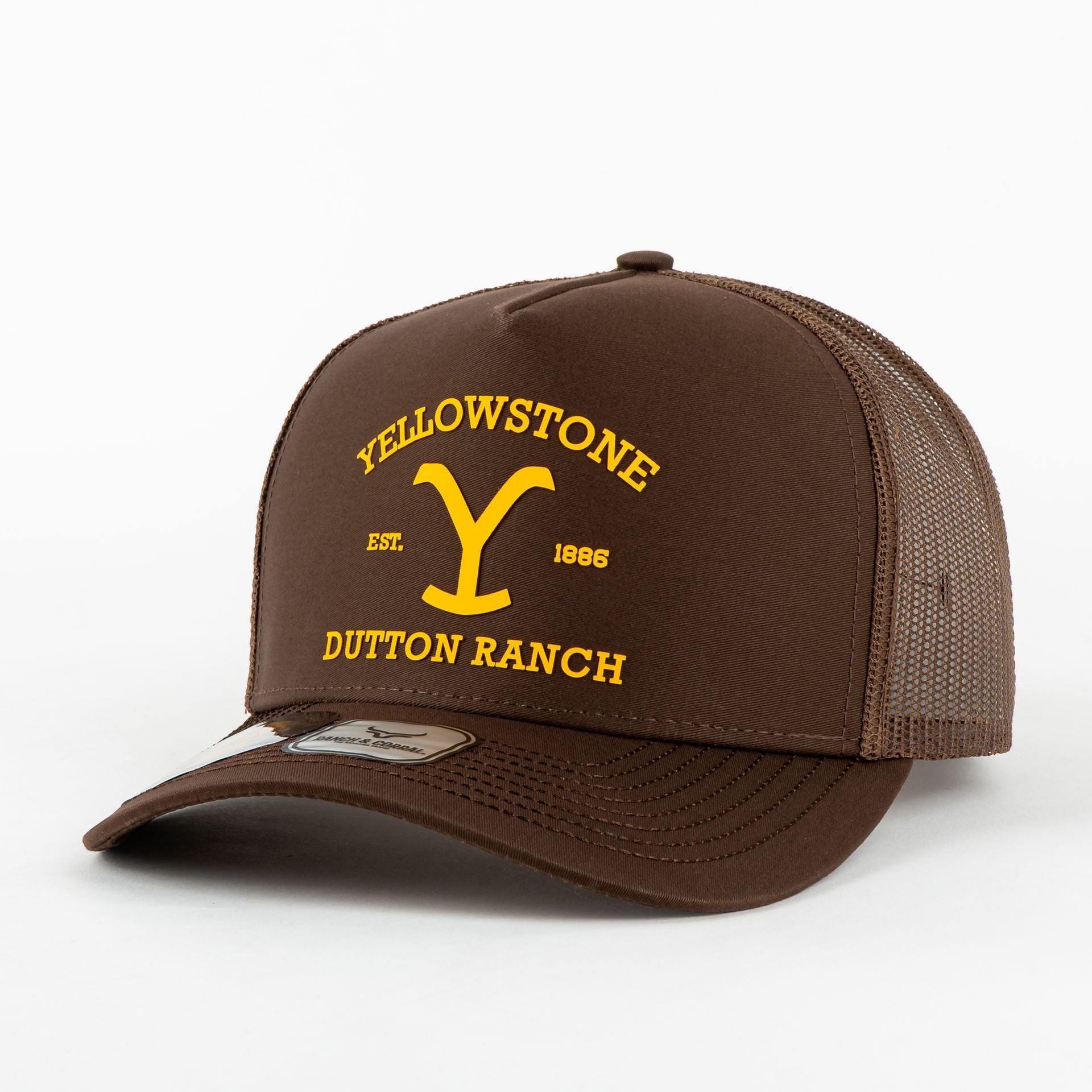 GORRA RANCH & CORRAL [YW21] YELLOWSTONE 21 BROWN/YEL