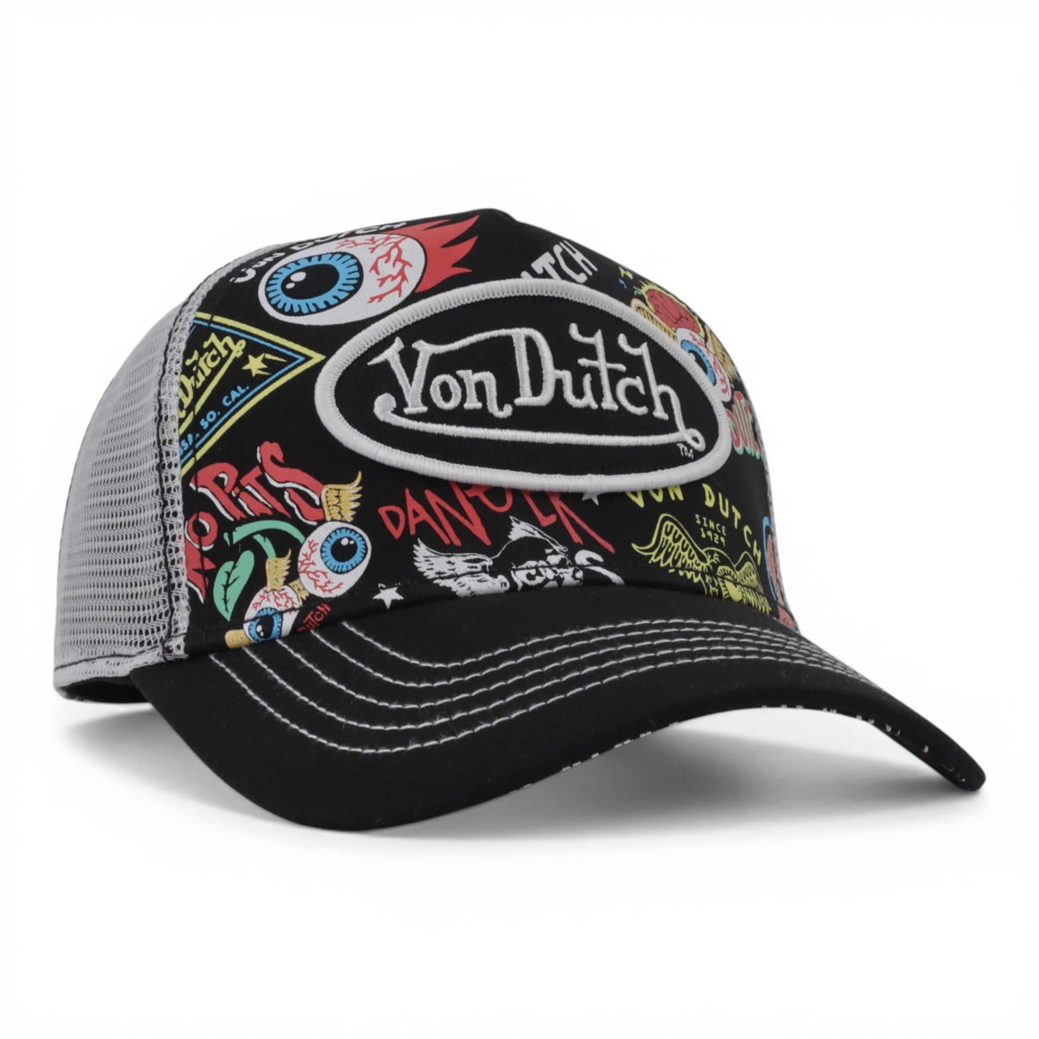 VON DUTCH EYES BLACK