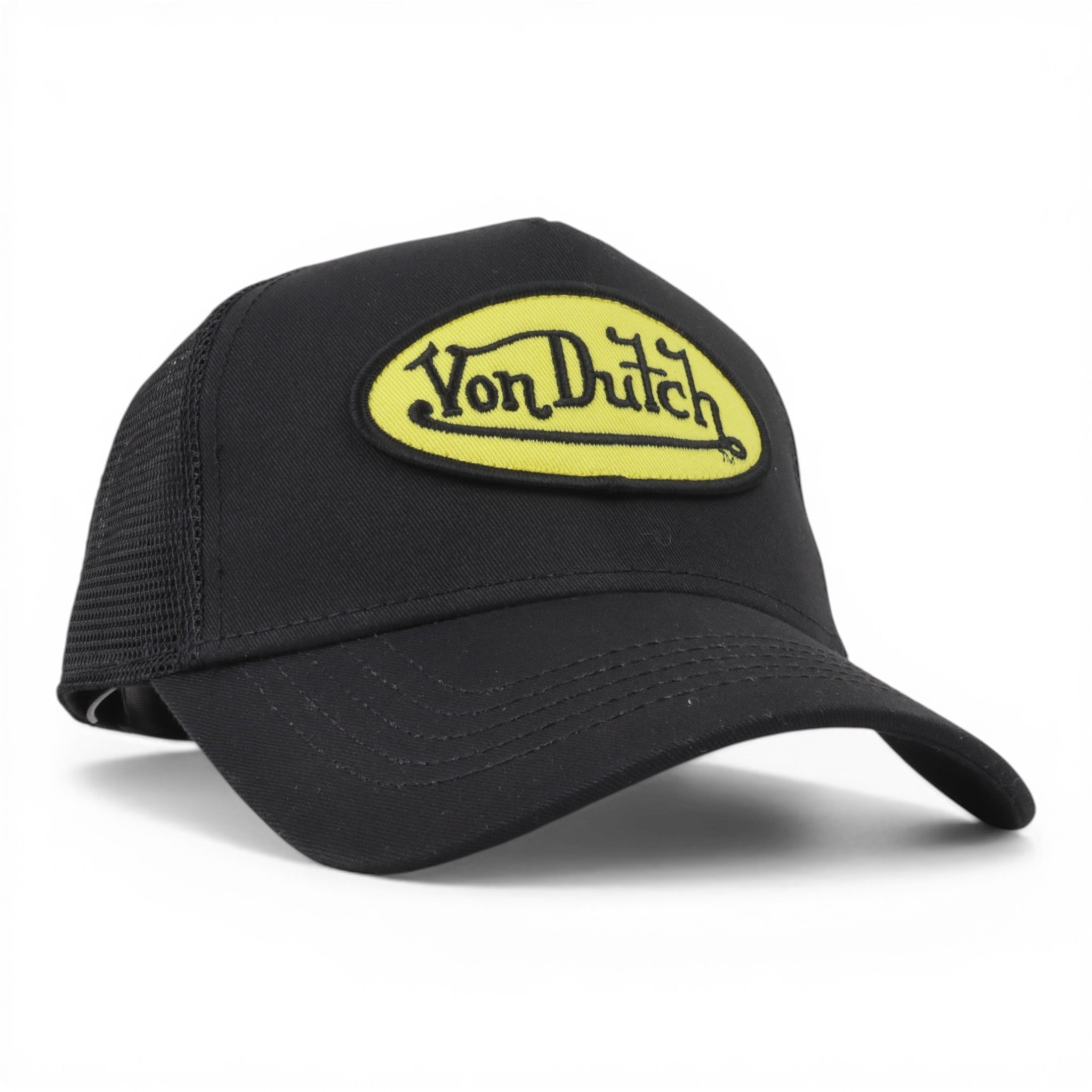 GORRA VON DUTCH VON DUTCH BLACK YELLOW MESH