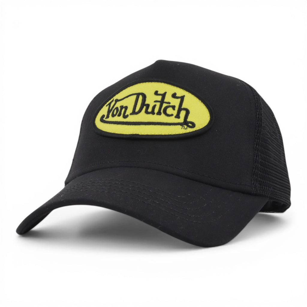GORRA VON DUTCH VON DUTCH BLACK YELLOW MESH