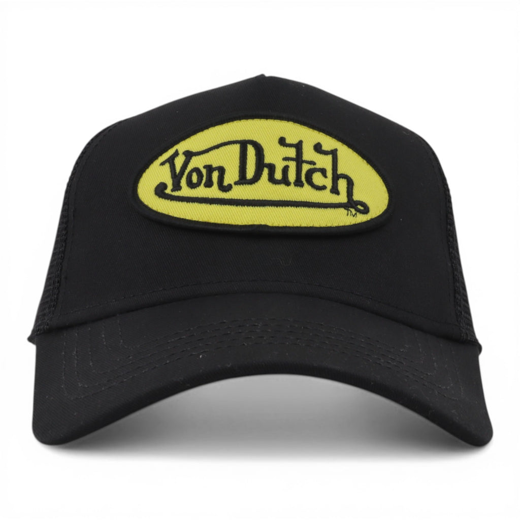 GORRA VON DUTCH VON DUTCH BLACK YELLOW MESH