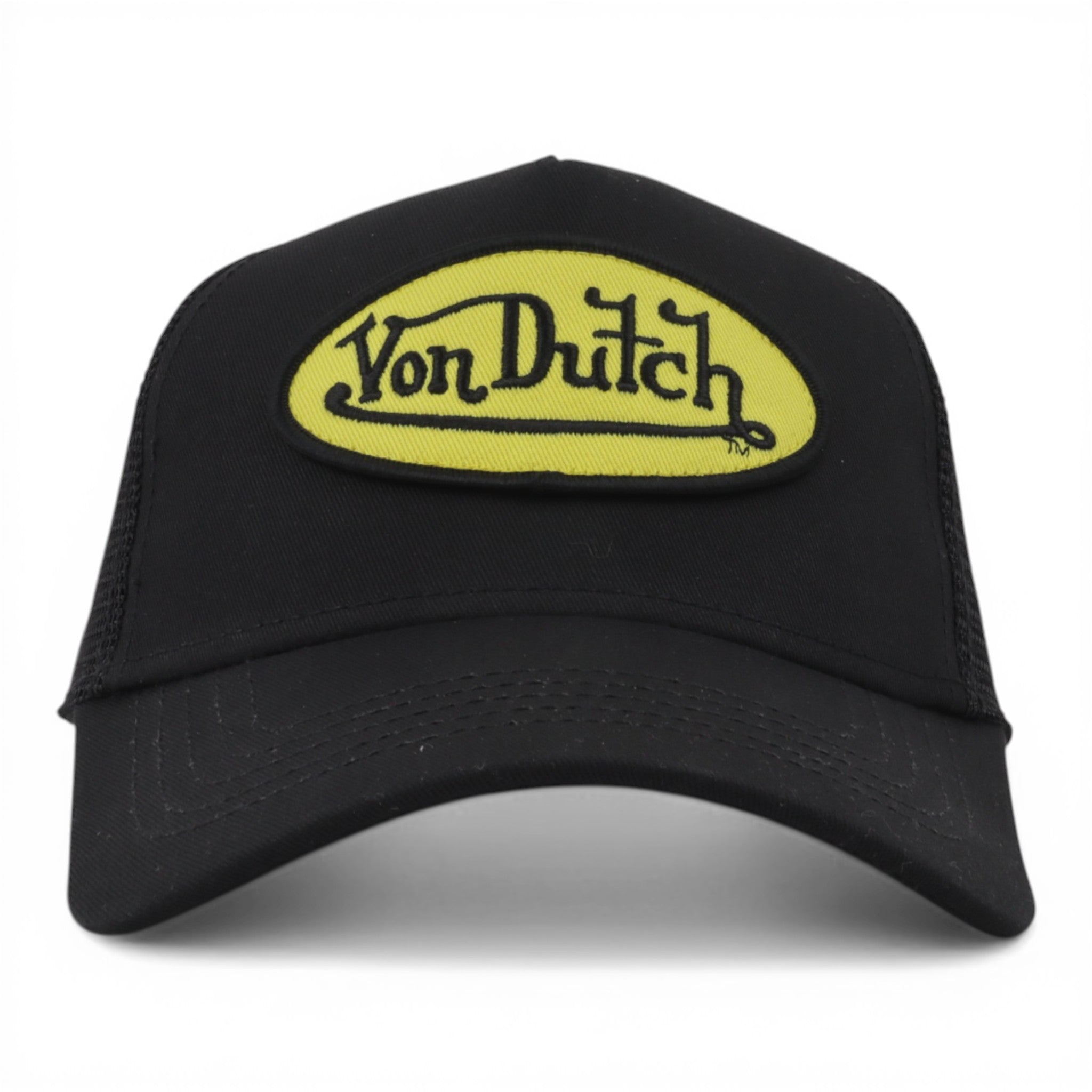 GORRA VON DUTCH VON DUTCH BLACK YELLOW MESH