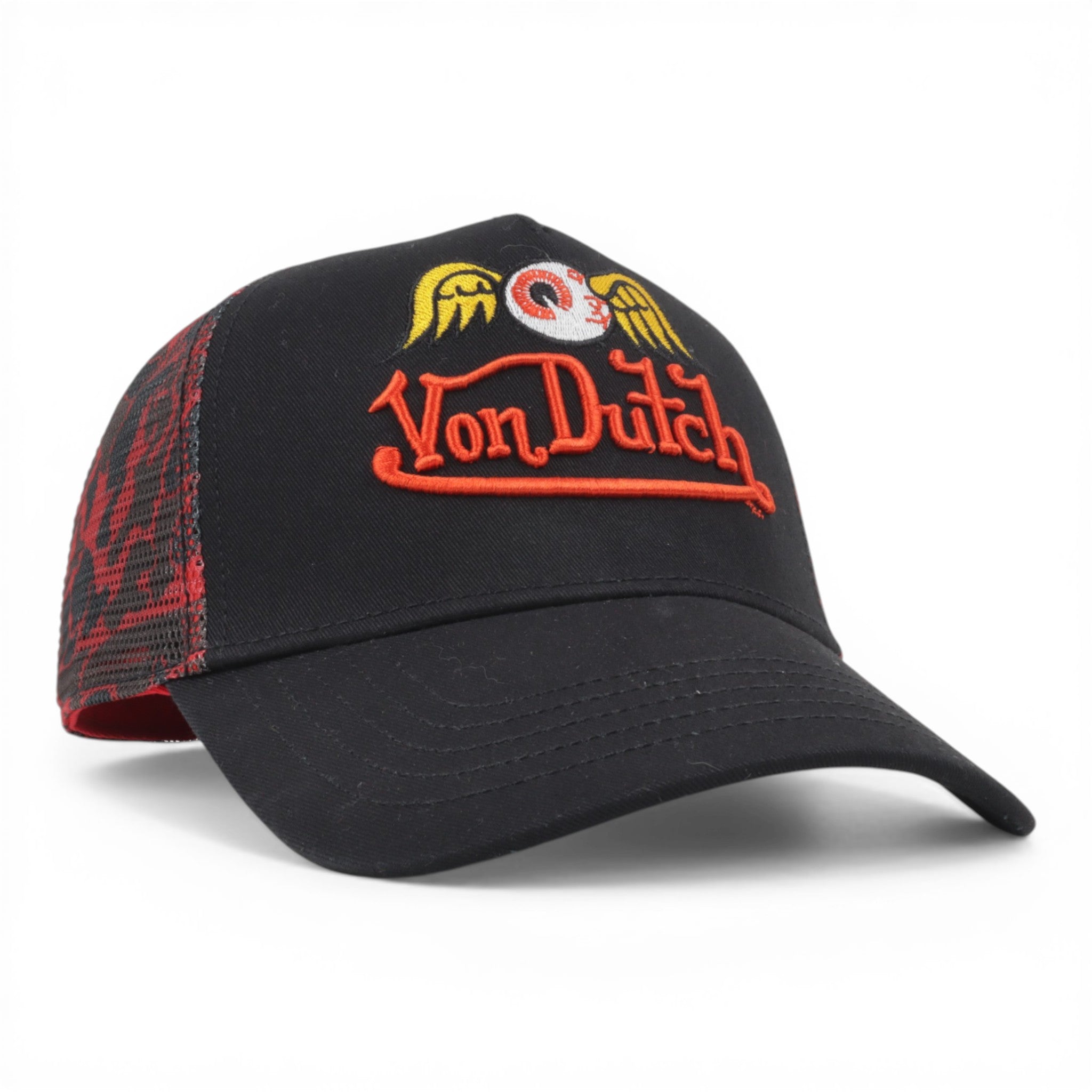 GORRA VON DUTCH EYE WINGS BLACK 010