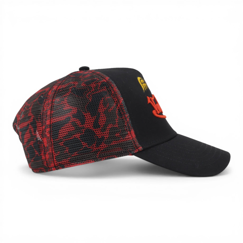 GORRA VON DUTCH EYE WINGS BLACK 010