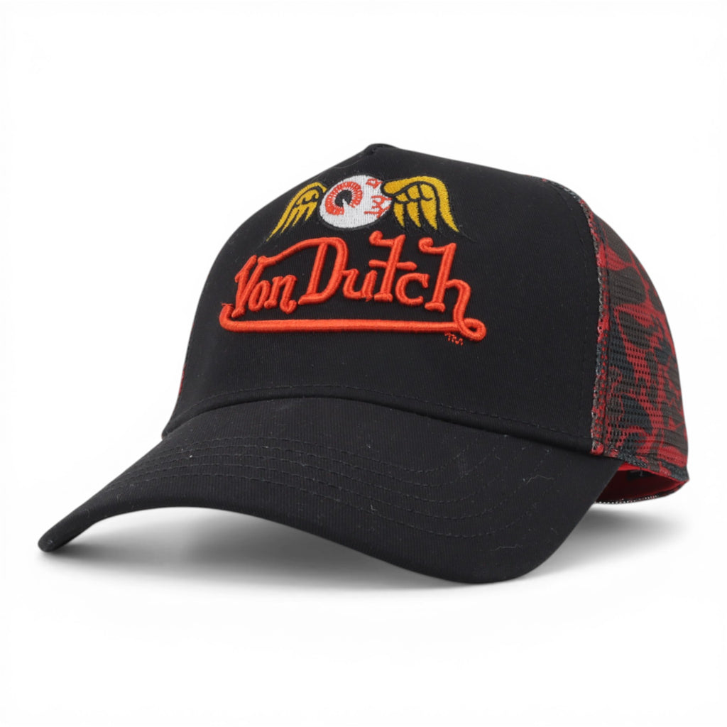 GORRA VON DUTCH EYE WINGS BLACK 010