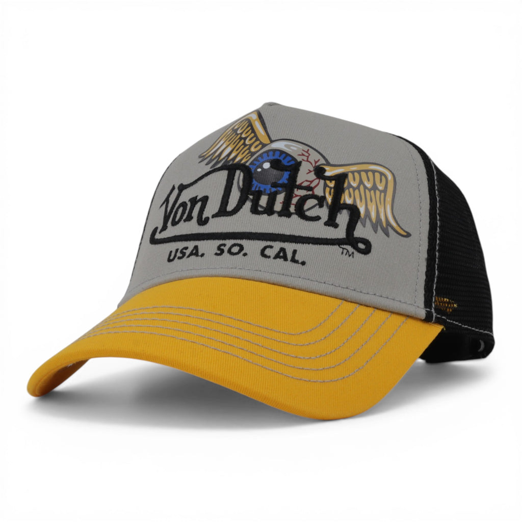 GORRA VON DUTCH WOLF GRAY 012