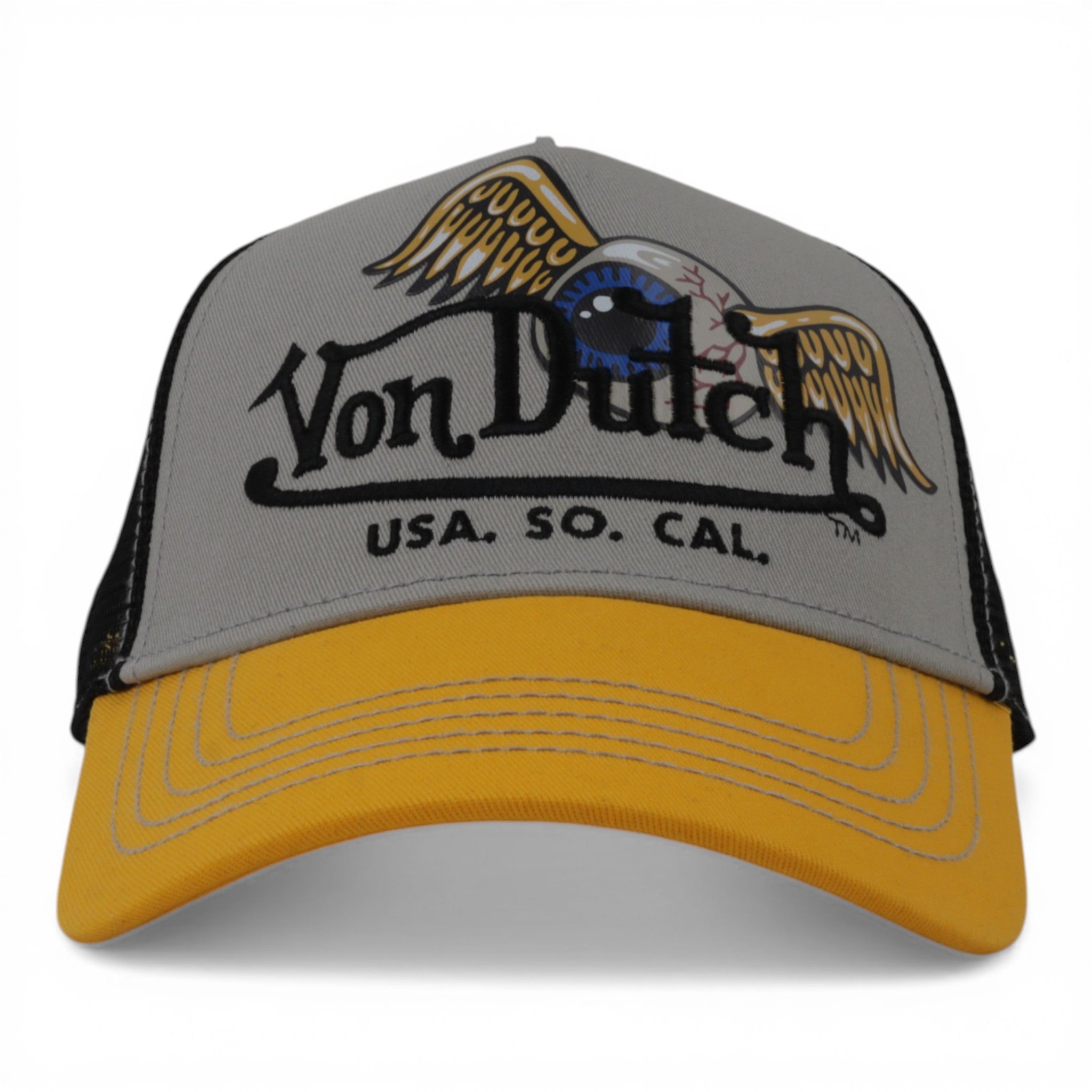 GORRA VON DUTCH WOLF GRAY 012