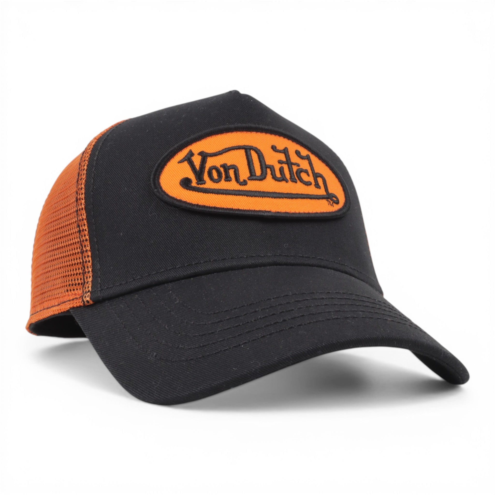 GORRA VON DUTCH VON DUTCH BLACK ORANGE MESH