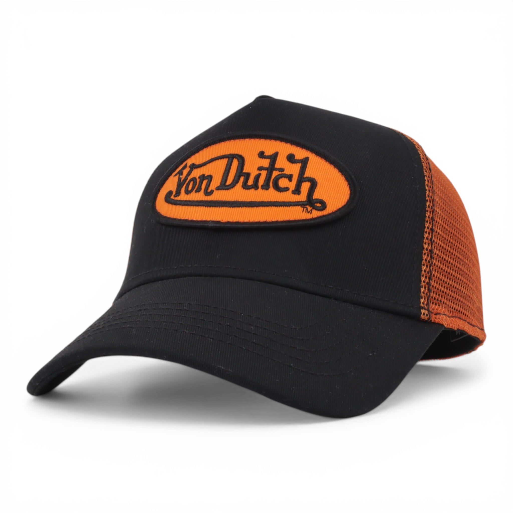 GORRA VON DUTCH VON DUTCH BLACK ORANGE MESH