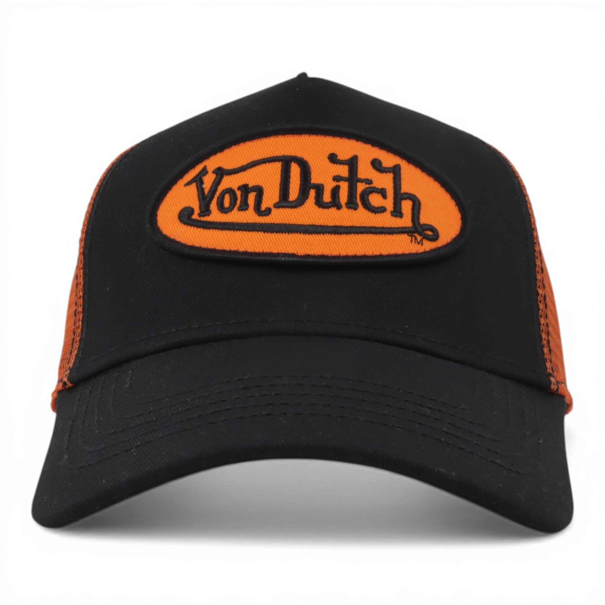 GORRA VON DUTCH VON DUTCH BLACK ORANGE MESH