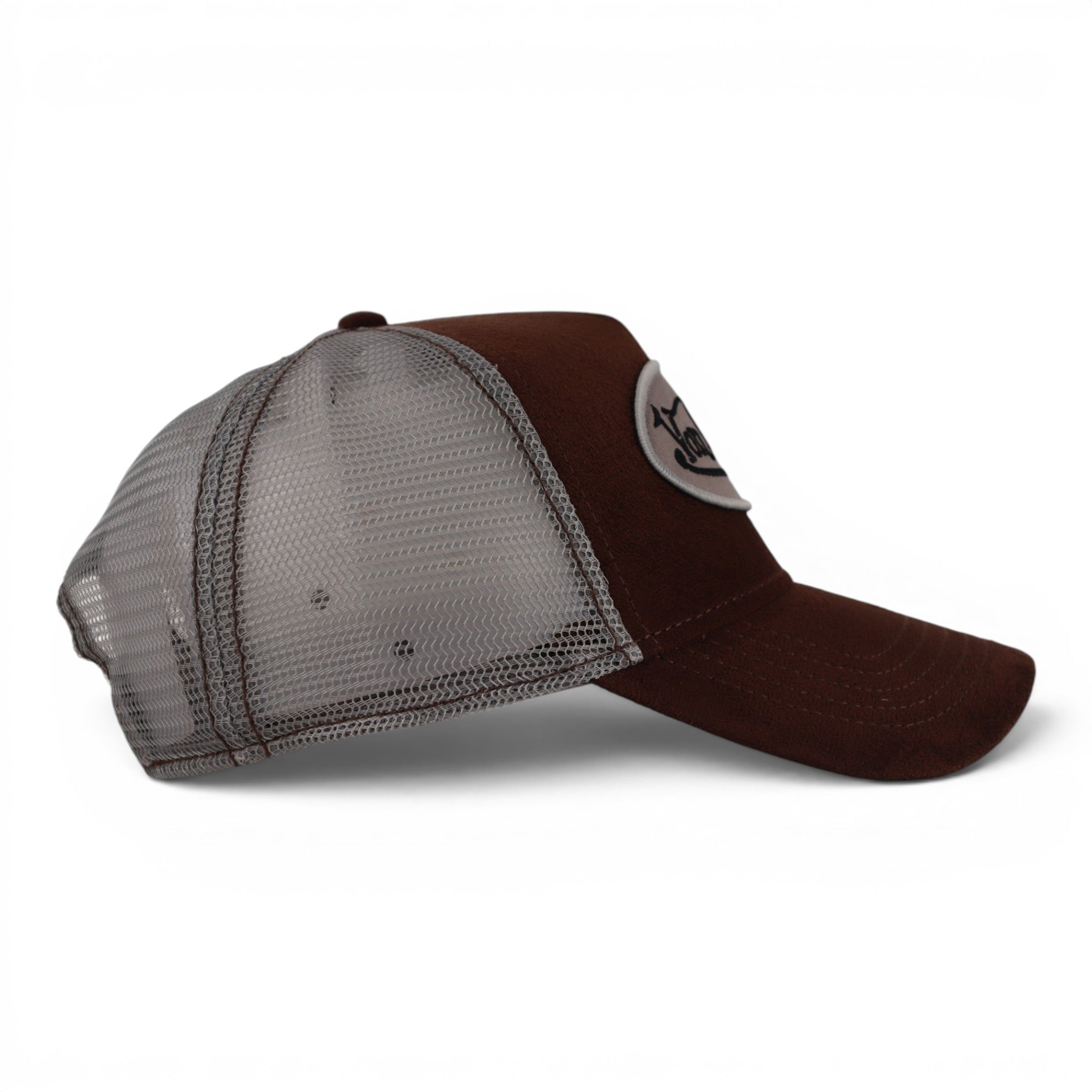 GORRA VON DUTCH VON DUTVH TRUVKRT SUEDE BROWN