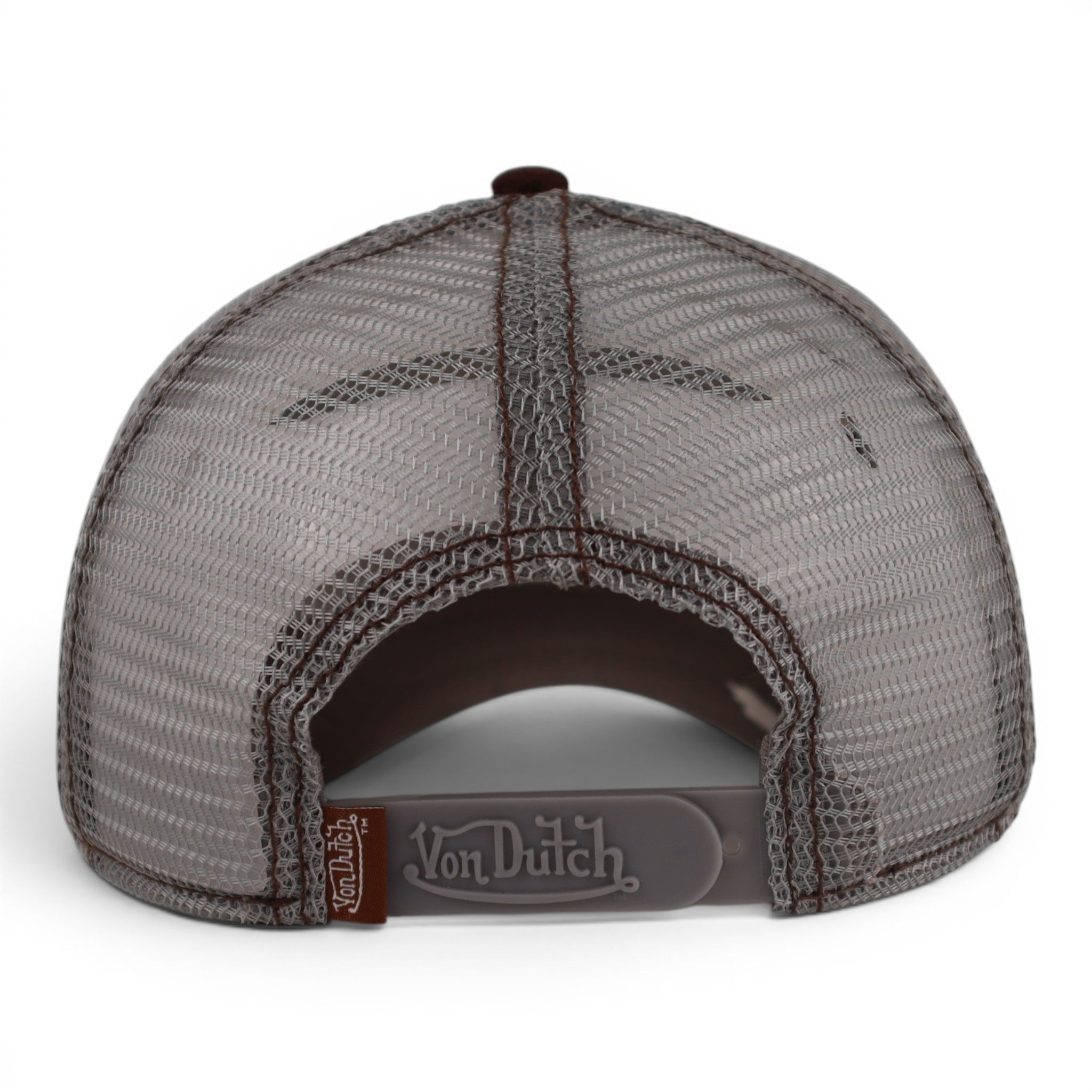 GORRA VON DUTCH VON DUTVH TRUVKRT SUEDE BROWN