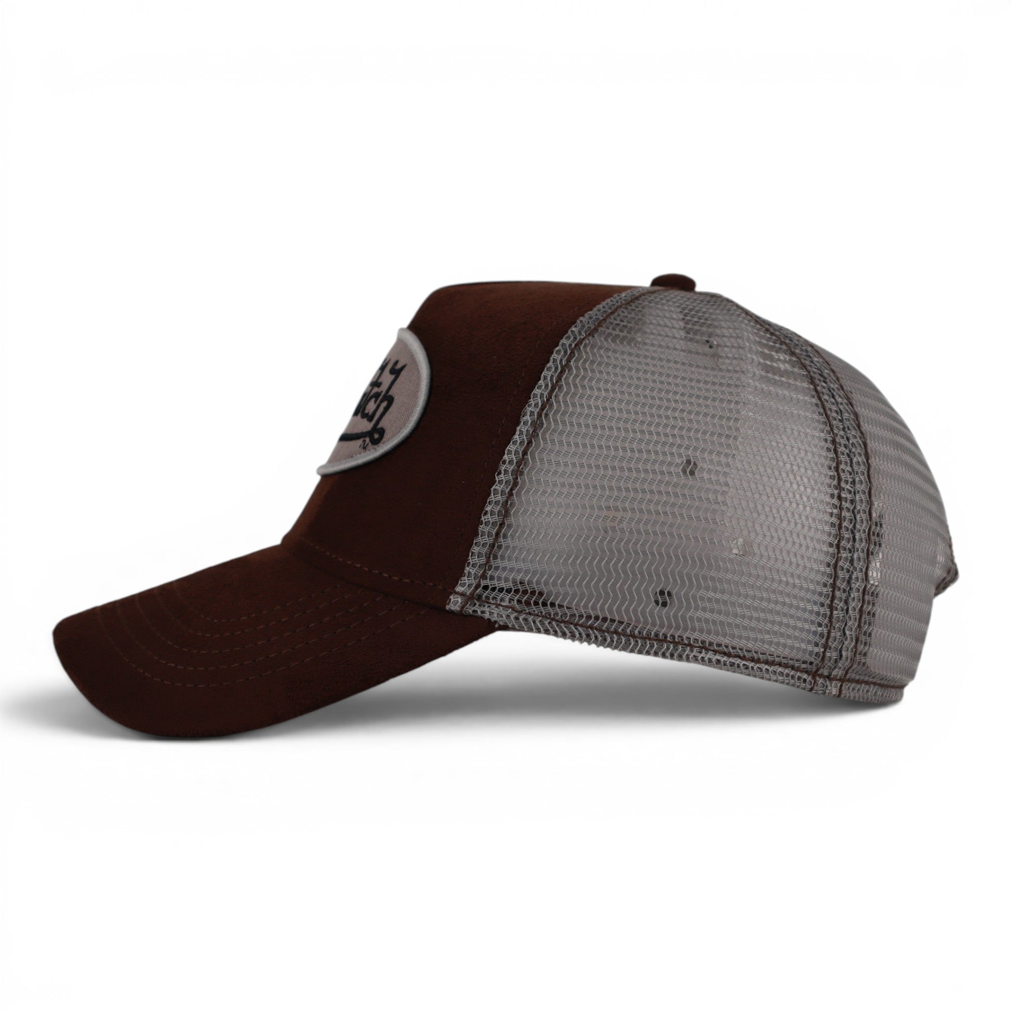 GORRA VON DUTCH VON DUTVH TRUVKRT SUEDE BROWN