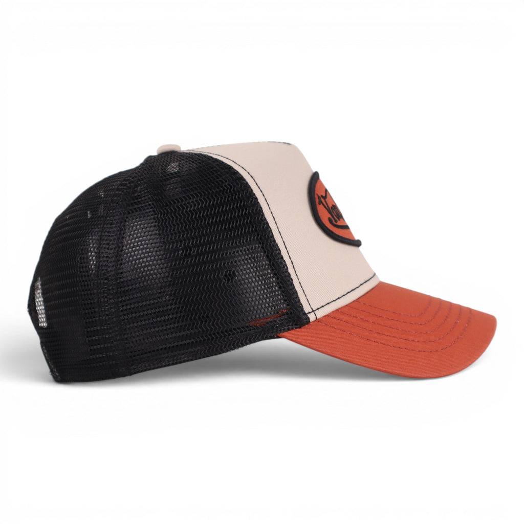 GORRA VON DUTCH STAPLE TRUCKER BURNT ORANGE