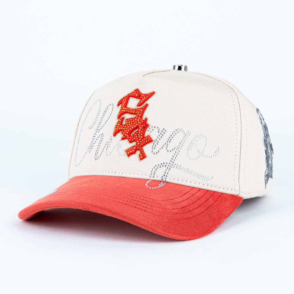 SOX BEIGE ROJO