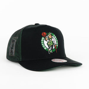 GORRA MITCHELL & NESS CELTICS TREMOR TRUCKER BLACK