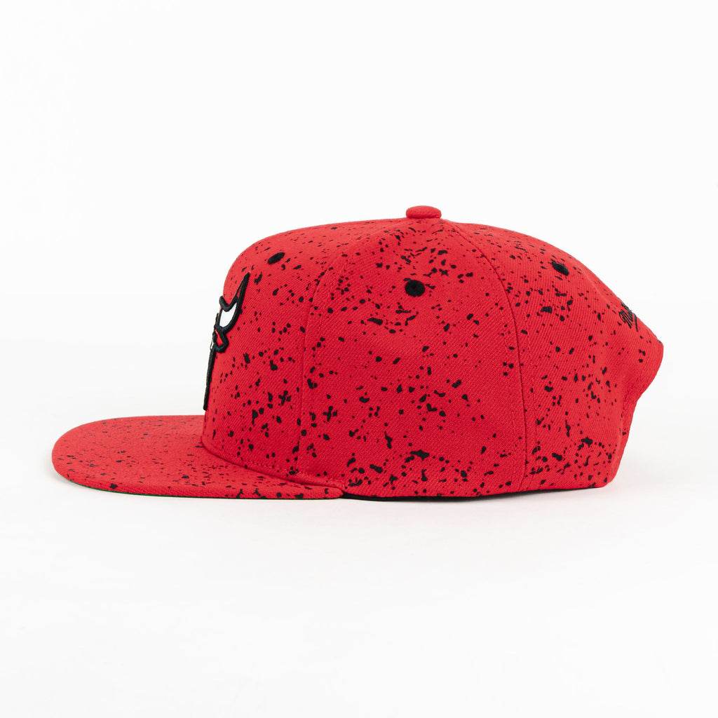 BULLS SPLATTERS RED
