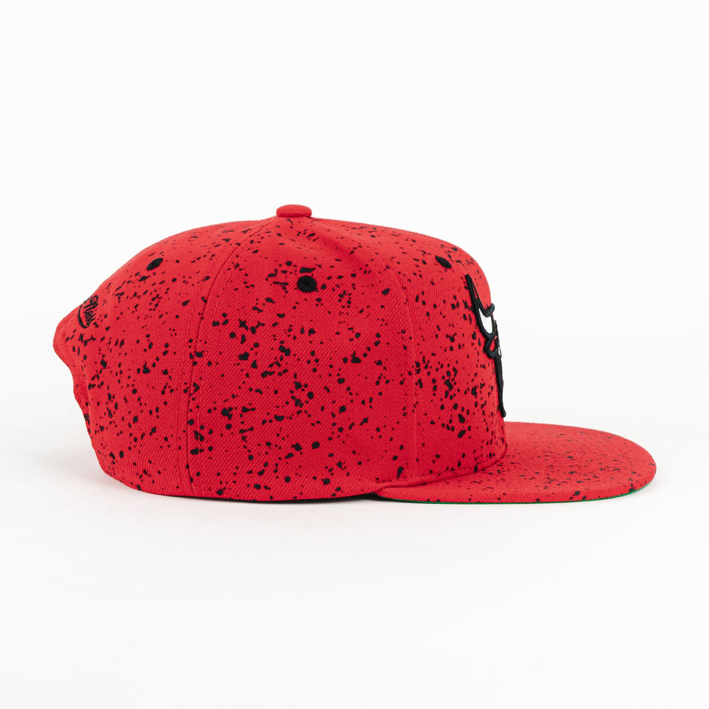 BULLS SPLATTERS RED