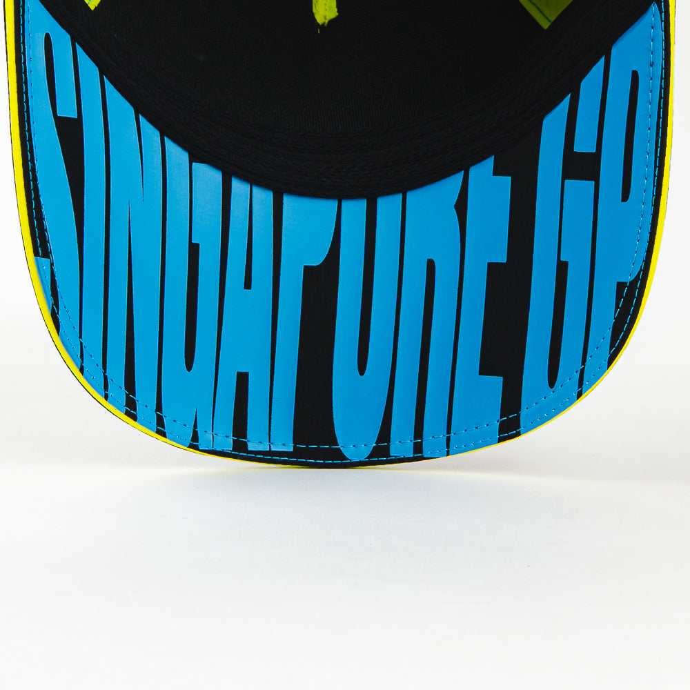 GORRA ESCUDERIAS AMF1 RP SE SINGAPORE BLK/BLUE