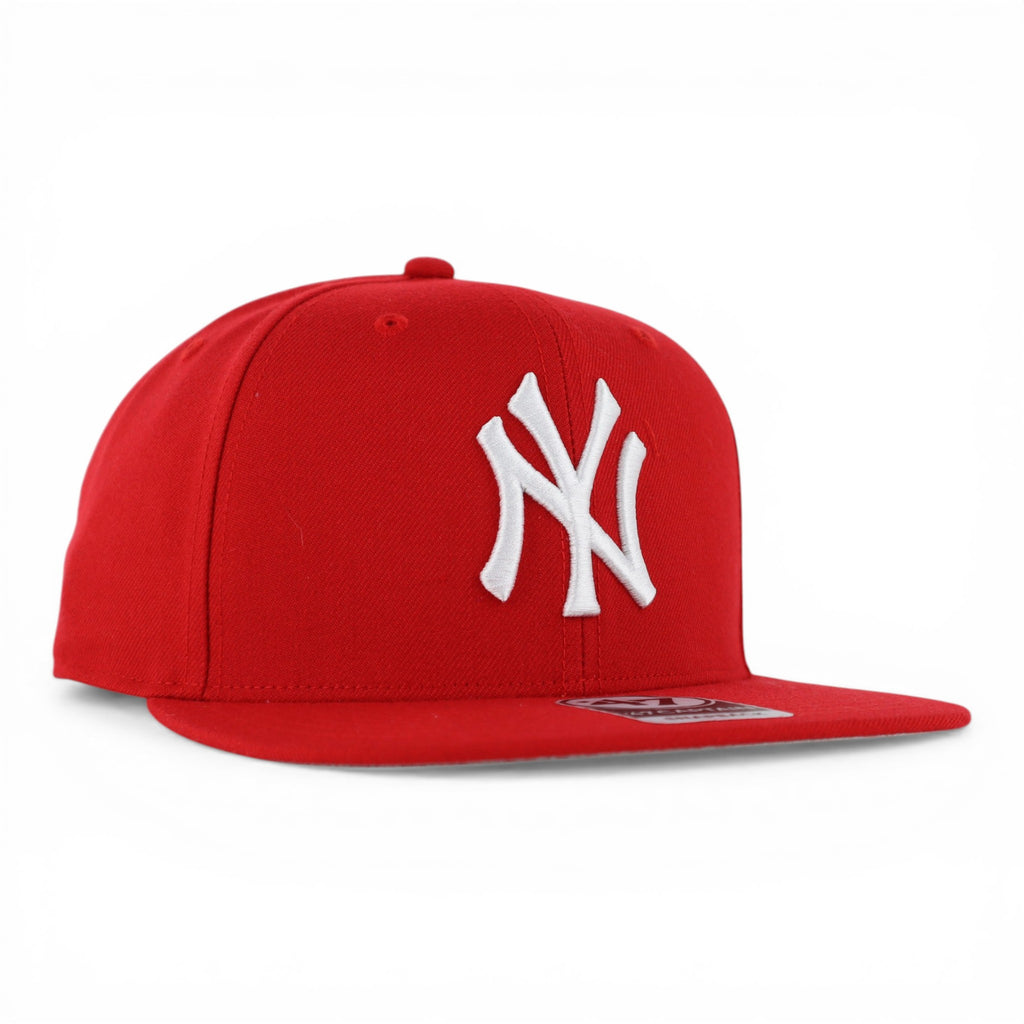 YANKEES ALL RED SNAPBACK CAPTAIN