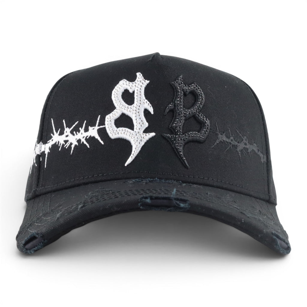GORRA ACE HATS BOSTON BLACK WHITE