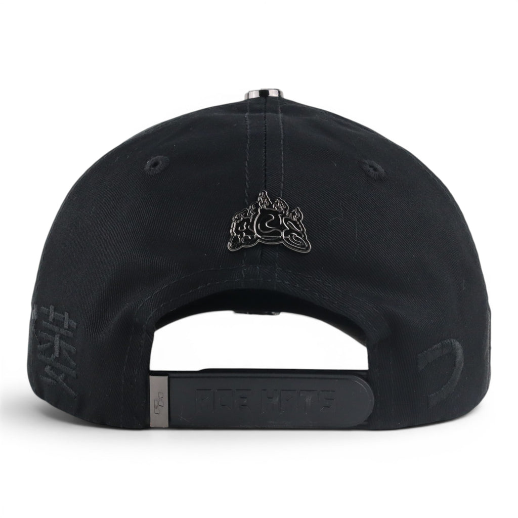 GORRA ACE HATS MURAKAMI CRYSTALS BLACK/BROWN